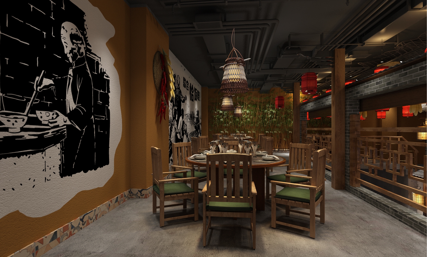 客家菜巧用餐饮空间设计，让你的餐厅更具人气！