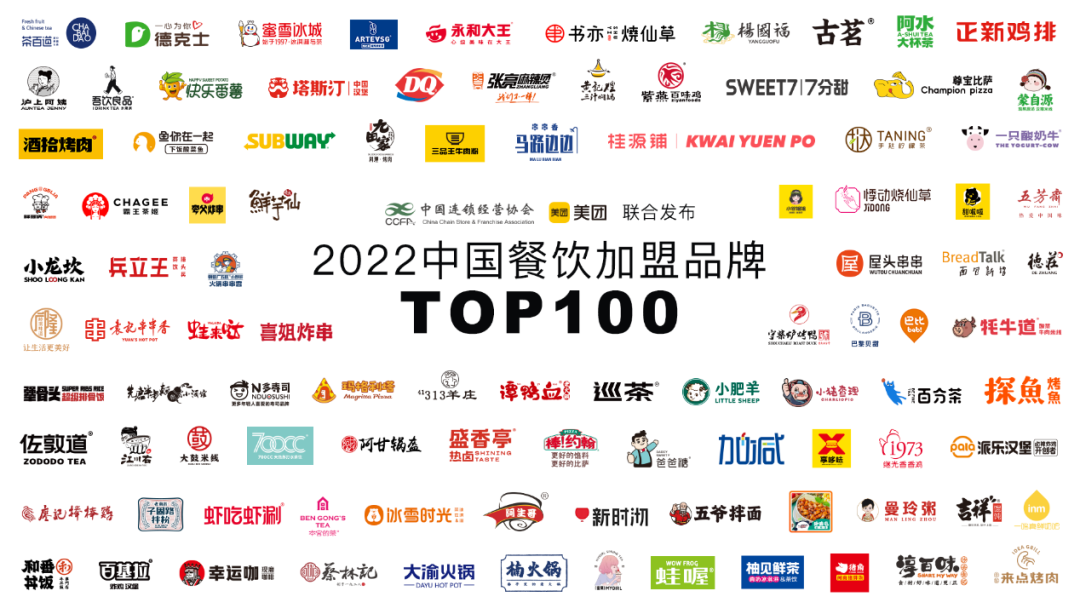 客家菜2022中国餐饮加盟品牌TOP100，看看有没有你的品牌